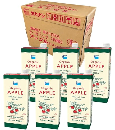 Amazon.co.jp: アップルメイト りんごジュース 1000ml紙パック×15本